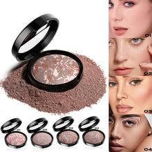 Load image into Gallery viewer, 7 Colors Baked Duo Matte Finishing Powder Foundation Compact Waterproof Long Lasting Full Coverage Makeup Base Smooth Skin