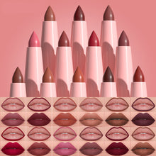 Load image into Gallery viewer, 6Pcs Lipliner Waterproof Lip Liner Pen Non-stick Cup Matte Lipstick Pen Lip Pencil Velvet Nude Long Lasting Lip Cosmetic