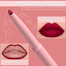 Load image into Gallery viewer, 6Pcs Lipliner Waterproof Lip Liner Pen Non-stick Cup Matte Lipstick Pen Lip Pencil Velvet Nude Long Lasting Lip Cosmetic