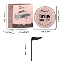 Load image into Gallery viewer, Waterproof 3D Eyebrow Styling Cream Quick-drying Makeup Eyebrow Sculpt Soap Natural Wild Brow Pomade Setting Gel Wax