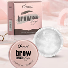 Load image into Gallery viewer, Waterproof 3D Eyebrow Styling Cream Quick-drying Makeup Eyebrow Sculpt Soap Natural Wild Brow Pomade Setting Gel Wax