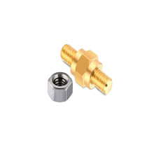 Load image into Gallery viewer, 1/2/4pcs 3/8-16 Car Heavy-duty Brass Battery Terminal Connectors Threaded Seamless Installation for Assorted Safe Connection