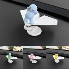 Load image into Gallery viewer, 360° Rotating Aircraft Cat Car Center Console Ornaments Micro Animal Screen Decoration Car Interior Accessories
