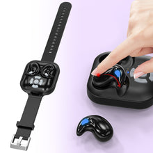 Load image into Gallery viewer, 5.4 Mini Sleep Bluetooth Headphones With Watch Strap Like Page-Turning Photo-Taking Remote Control Type-C Charging