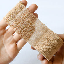 Load image into Gallery viewer, 1Roll 450CM Medical Self-Adhesive Elastic Bandage Wound Bandaging Supplies Sports Training Pressurized Breathable Fixation Auxiliary Bandage