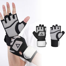 Load image into Gallery viewer, 1Pair Professional Sports Half-Finger Gloves Anti-Slip And Shock-Absorbing Outdoor Cycling Mountain Climbing Gloves Fixed With Self-Adhesive Cloth