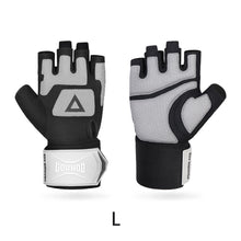 Load image into Gallery viewer, 1Pair Professional Sports Half-Finger Gloves Anti-Slip And Shock-Absorbing Outdoor Cycling Mountain Climbing Gloves Fixed With Self-Adhesive Cloth