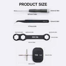 Load image into Gallery viewer, Professional Lure Fishing Wheel Disassembly Kit Includes Wrenches Screwdrivers Bearing Extractor Tweezers Fishing Wheel Maintenance And Repair Supplies