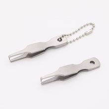 Load image into Gallery viewer, 1PC Lure Stainless Steel Open-Loop Device Fish Bait Double-Loop Quick Split Ring Pliers Fishing Gear Accessories