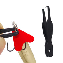 Load image into Gallery viewer, 1PC Lure Stainless Steel Open-Loop Device Fish Bait Double-Loop Quick Split Ring Pliers Fishing Gear Accessories