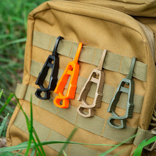 Load image into Gallery viewer, Multi-purpose Tactical Gloves Clip Hanger Anti-drop Hook Work Gloves Holder Water Bottle Keys Safety Clamp Camping Tools