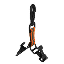 Load image into Gallery viewer, Multi-purpose Reflective Firefighter Gloves Clip Hanger Anti-drop Hook Work Gloves Holder Water Bottle Keys Safety Clamp Camping Tools