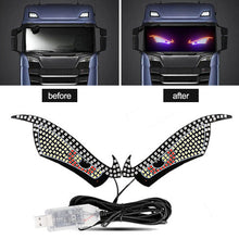 Load image into Gallery viewer, Car LED Devil's Eye Decorative Light Rear Window Warning Light Devil Eye Atmosphere Light Auto Decoration Accessories