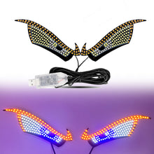 Load image into Gallery viewer, Car LED Devil's Eye Decorative Light Rear Window Warning Light Devil Eye Atmosphere Light Auto Decoration Accessories