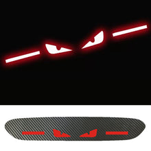 Load image into Gallery viewer, Car Sticker Brake Lights Taillight Warning Lamp Protector Sticker Carbon Fiber Covers Devil's Eye Sticker For Vehicles