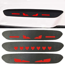 Load image into Gallery viewer, Car Sticker Brake Lights Taillight Warning Lamp Protector Sticker Carbon Fiber Covers Devil's Eye Sticker For Vehicles