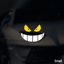 Load image into Gallery viewer, 1Pc Car Motorcycle Stickers Devil Eyes Helmet Fairing Rear Window Decoration Decal Reflective Electric Stickers S M L