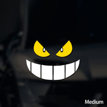Load image into Gallery viewer, 1Pc Car Motorcycle Stickers Devil Eyes Helmet Fairing Rear Window Decoration Decal Reflective Electric Stickers S M L