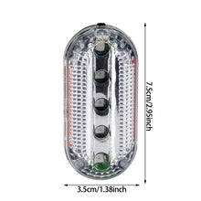 Load image into Gallery viewer, Outdoor Safety LED Shoulder Flash Signal Strobe Light Shoulder Clip Light Sanitation Worker Patrol Alarm Warning Red Blue Lamp