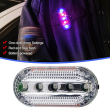 Load image into Gallery viewer, Outdoor Safety LED Shoulder Flash Signal Strobe Light Shoulder Clip Light Sanitation Worker Patrol Alarm Warning Red Blue Lamp