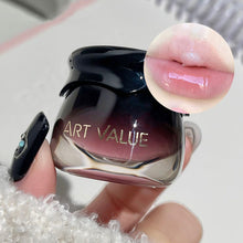 Load image into Gallery viewer, Small Black Pot Lip Mask Moisturizing Sleep Care Lip Mask Nourishing Fruit Lipstick Lipstick Skin Care Makeup Lip Balm