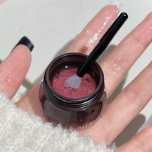 Load image into Gallery viewer, Small Black Pot Lip Mask Moisturizing Sleep Care Lip Mask Nourishing Fruit Lipstick Lipstick Skin Care Makeup Lip Balm