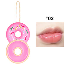Load image into Gallery viewer, Creative Doughnut Sleep Moisturizing Lip Mask Colorful Makeup Cute Hydrating Lip Freeze Moisturizing Repair Anti Chap Lipstick