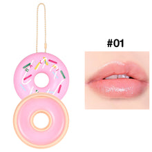 Load image into Gallery viewer, Creative Doughnut Sleep Moisturizing Lip Mask Colorful Makeup Cute Hydrating Lip Freeze Moisturizing Repair Anti Chap Lipstick