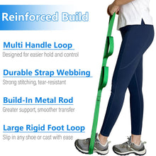 Load image into Gallery viewer, Leg Lifting Assistive Belt for Elderly Disabled Rehabilitation Training Leg Stretcher for Paralyzed Patients Leg Lifting Assistive Belt