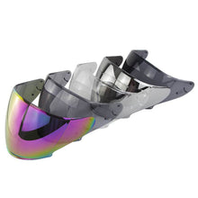 Load image into Gallery viewer, Motorcycle Helmets Visor Helmet Lens Visor Plating Uv Protection Lens Faceshield for SHOEI J-CRUISE 1-3 J-FORCE4