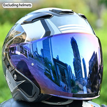 Load image into Gallery viewer, Motorcycle Helmets Visor Helmet Lens Visor Plating Uv Protection Lens Faceshield for SHOEI J-CRUISE 1-3 J-FORCE4