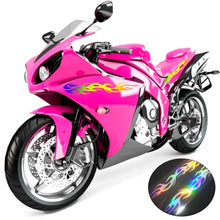 Load image into Gallery viewer, 2Pcs Reflective Car Motorcycle Sticker Flames Decal Sticker Decoration Decals Vinyl Waterproof
