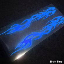 Load image into Gallery viewer, 2Pcs Reflective Car Motorcycle Sticker Flames Decal Sticker Decoration Decals Vinyl Waterproof