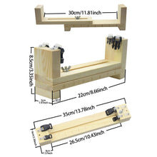 Load image into Gallery viewer, Durable Paracord Jig Bracelet Making Maker Tool Bracelet Woven Workbench Adjustable Manual Wooden Paracord Jigs