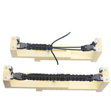 Load image into Gallery viewer, Durable Paracord Jig Bracelet Making Maker Tool Bracelet Woven Workbench Adjustable Manual Wooden Paracord Jigs
