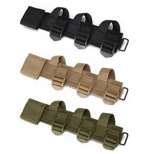 Load image into Gallery viewer, Outdoor Tactical Molle Knife Pouch EDC Tool Holder Adapter Backpack Cinch Fasten Belt Strap PALS Attachment Camping Hunting Accessories