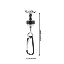 Load image into Gallery viewer, Outdoor Camping Tent Magnetic Hooks Heavy Duty Separable Canopy Carabiner Clip Magnet Hanger Camping Tools Accessories