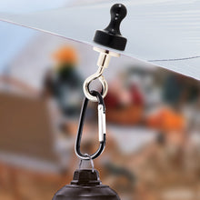 Load image into Gallery viewer, Outdoor Camping Tent Magnetic Hooks Heavy Duty Separable Canopy Carabiner Clip Magnet Hanger Camping Tools Accessories