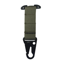 Load image into Gallery viewer, Tactical Molle T-Shape Webbing Clip Hanging Clash Hook Carabiner ICB Olecranon Metal Cummerbund Belt Hunting Vest Accessories