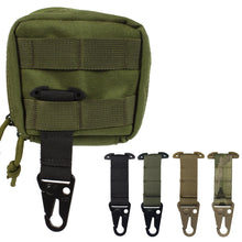 Load image into Gallery viewer, Tactical Molle T-Shape Webbing Clip Hanging Clash Hook Carabiner ICB Olecranon Metal Cummerbund Belt Hunting Vest Accessories