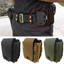 Load image into Gallery viewer, Universal Tactical Handcuffs Molle Pouch Shackles Holder Shackles Case Holster Quick Release Standard Cuffs Nylon for Vest