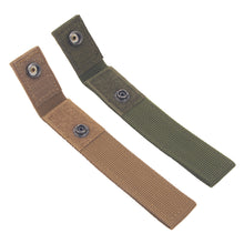 Load image into Gallery viewer, 4Pcs 6” Tactical Molle Strap Outdoor Molle Strap Molle Webbing Straps Backpack Attachment Snap Strap Nylon Thumb Snap Straps