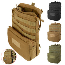 Load image into Gallery viewer, Tactical Molle Backpack Hydration Pack Mini Back Panel Water Bag Nylon Molle Pouch Hunting Lightweight Tactical Vest Accessories