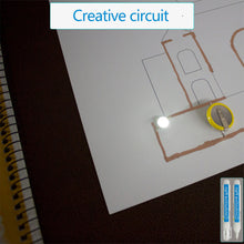 Load image into Gallery viewer, Conductive Ink Pen Super Conductivity for Physics Experiments DIY Circuit Projects Bronze Silver Color Optional Drop Shipping