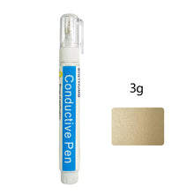 Load image into Gallery viewer, Conductive Ink Pen Super Conductivity for Physics Experiments DIY Circuit Projects Bronze Silver Color Optional Drop Shipping