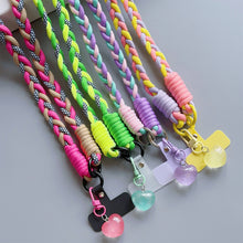 Load image into Gallery viewer, Creative Mobile Phone Universal Lanyard Crossbody Rope Long Phone Lanyard Shoulder Strap Cartoon Decorative Pendant Accessories