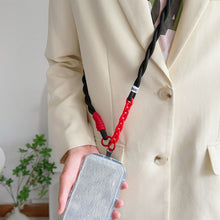 Load image into Gallery viewer, Cute Phone Lanyard Diameter Outdoor Universal Case Acrylic Crossbody Shoulder Card Neck Cord Clip Hang Anti-lost Wrist Strap