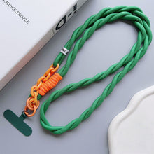 Load image into Gallery viewer, Cute Phone Lanyard Diameter Outdoor Universal Case Acrylic Crossbody Shoulder Card Neck Cord Clip Hang Anti-lost Wrist Strap