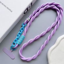 Load image into Gallery viewer, Cute Phone Lanyard Diameter Outdoor Universal Case Acrylic Crossbody Shoulder Card Neck Cord Clip Hang Anti-lost Wrist Strap