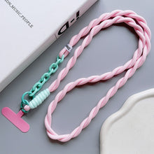 Load image into Gallery viewer, Cute Phone Lanyard Diameter Outdoor Universal Case Acrylic Crossbody Shoulder Card Neck Cord Clip Hang Anti-lost Wrist Strap